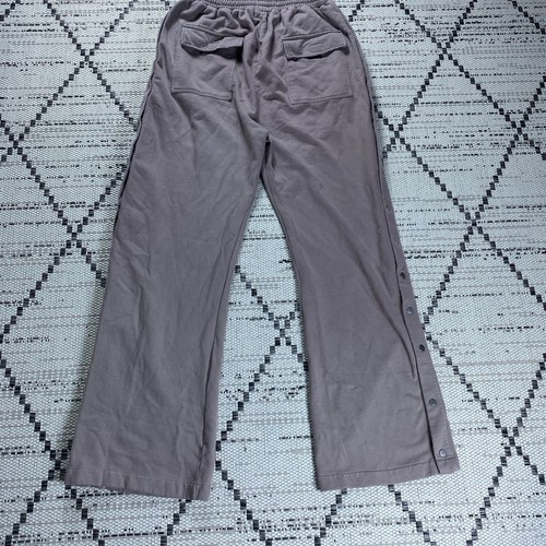 Pantalone Uomo Mnml Snap Laterale Pile Lavato Malva Tg:3XL Nuovo con etichette - Foto 4 di 8
