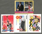 1990 Hoops #385 Magic Johnson Michael Jordan #367 4 card lot