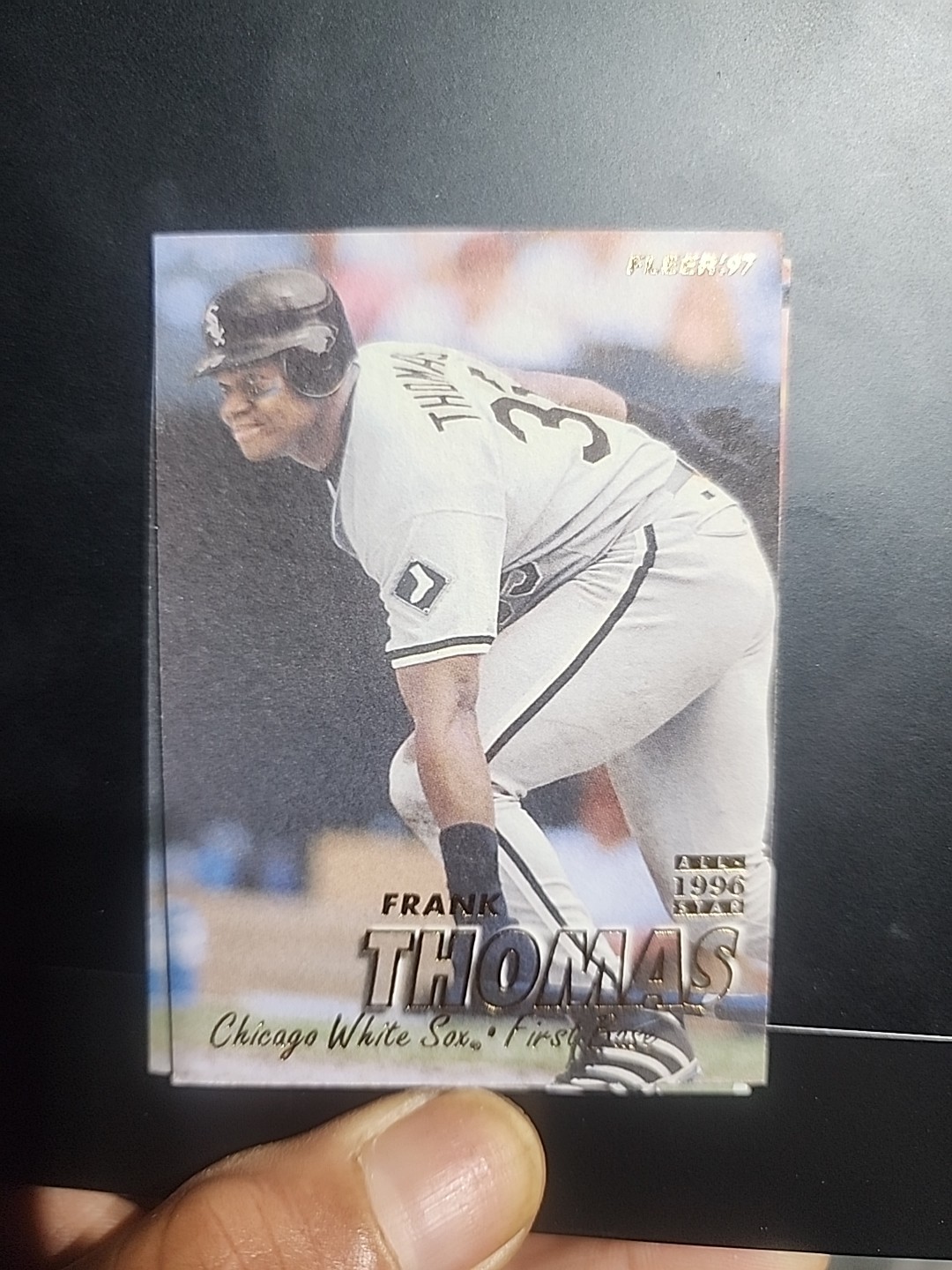 1997 Fleer - Frank Thomas #72 Tiffany