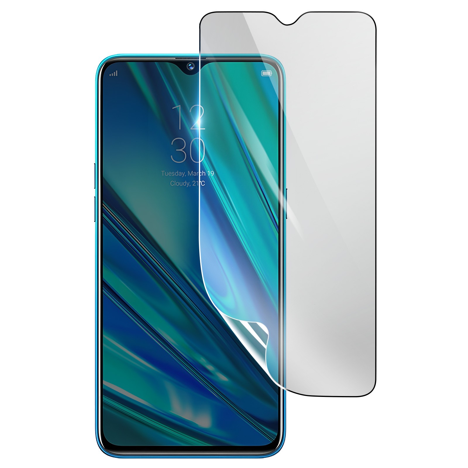 Protection hydrogel Realme 5 Pro film ecran anti-rayures auto-cicatrisant