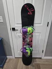 Ride Raptor Snowboard 147cm With Bindings M-L