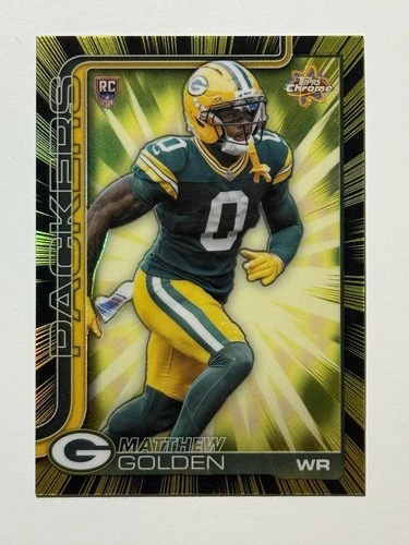 2025 Topps Chrome Matthew Golden Base (RAW)
