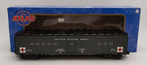 Coche hospital Atlas 3007706-2 calibre O tropas del ejército de Estados Unidos #8742 LN/caja | Condition: Used