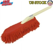 Car Duster W/ Plastic Handle Wax Treated Cotton Mop Scratch Free Auto Cleaning