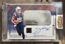 2024 Impeccable Elegance Joe Milton III RC Auto NFL SILVER BAR  2/20 Cowboys 