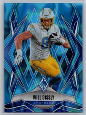 #140 - 2025 Panini Phoenix - Will Dissly Light Blue Lava /325