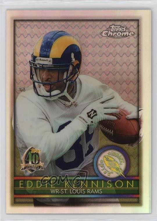1996 Topps Chrome 96 Draft Pick Refractor Eddie Kennison #164 Rookie RC k2f
