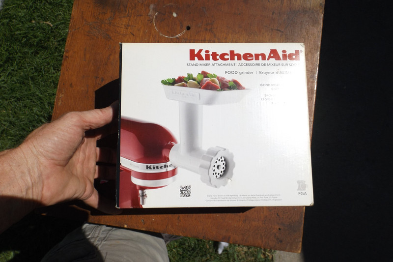 Kitchen Aid Food Grinder Stand Mixer Attachment  (plastic)
