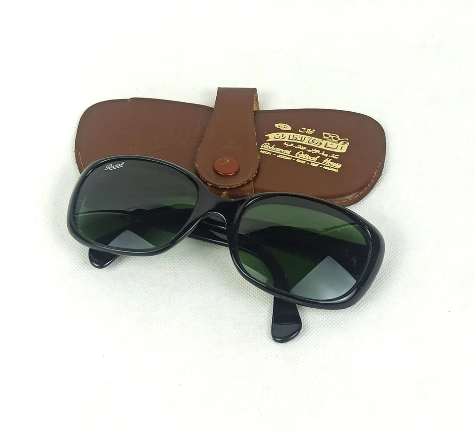 GAFAS DE SOL BIG GANGSTER 6262 PERSOL MEFLECTO RATTI AÑOS 60 ART DECO DE ITALIA Foto 3 de 4