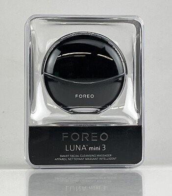Foreo Luna Mini 3 Facial Cleansing Brush- Midnight Black