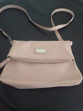 Nine West Crossbody Purse Bag Shoulder Bag Dusty Rose
