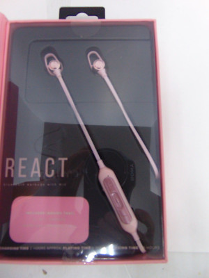 Sugar Tone React Headphones  Wireless In-Ear Headphone Rose Gold