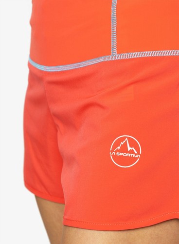 Pantalones cortos de trail running LA SPORTIVA vector 3" delineador con cremallera bolsillo ventilado para mujer XS - Imagen 4 de 15