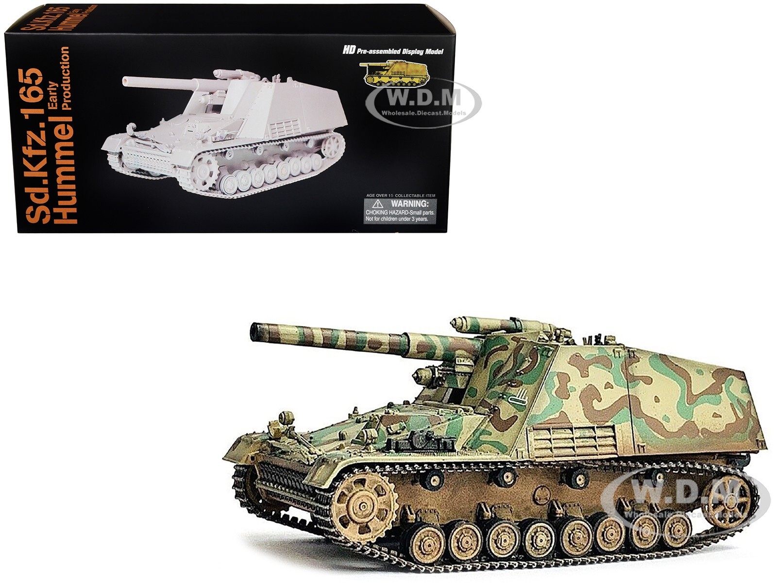 НЕМЕЦКАЯ САМОХОДНАЯ ПУШКА SDKFZ165 HUMMEL V2 172 ПРОИЗВОДСТВА DRAGON MODELS 63180 12190₽