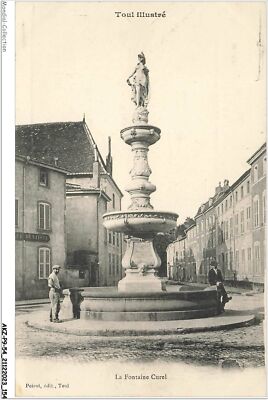 AKZP9-0903-54 - TOUL - la fontaine curel