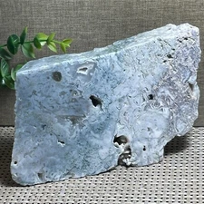 Raw Natural Aquatic Agate Crystal miracle moss stone Specimen healing 761g AB26