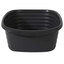 Arm & Hammer Simply Recycled Open Top Cat Litter Pan Mult, Jumbo, Black