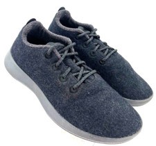 Allbirds WR Wool Runner Mizzle Lace-Up Dark Gray Running Sneaker Shoes Men's 13