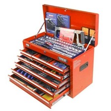 Kc Tools 101TK 245 Pce 9 Drawer Chest Tool Box Socket Set Screwdriver Pliers