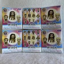 Funko Wonder Woman WW84 Mystery Minis Lot of 6 NEW SEALED