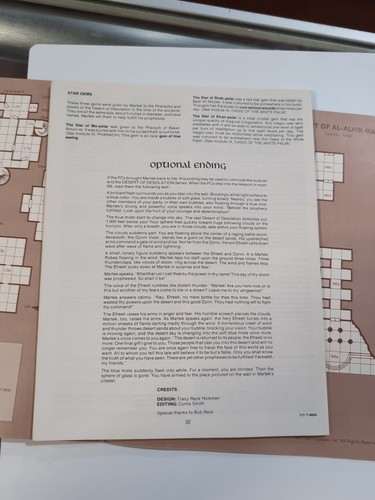 LOST TOMB OF MARTEK MODULE I5 TSR DUNGEONS & DRAGONS AD&D D&D tracy hickman '83 - Picture 6 of 13