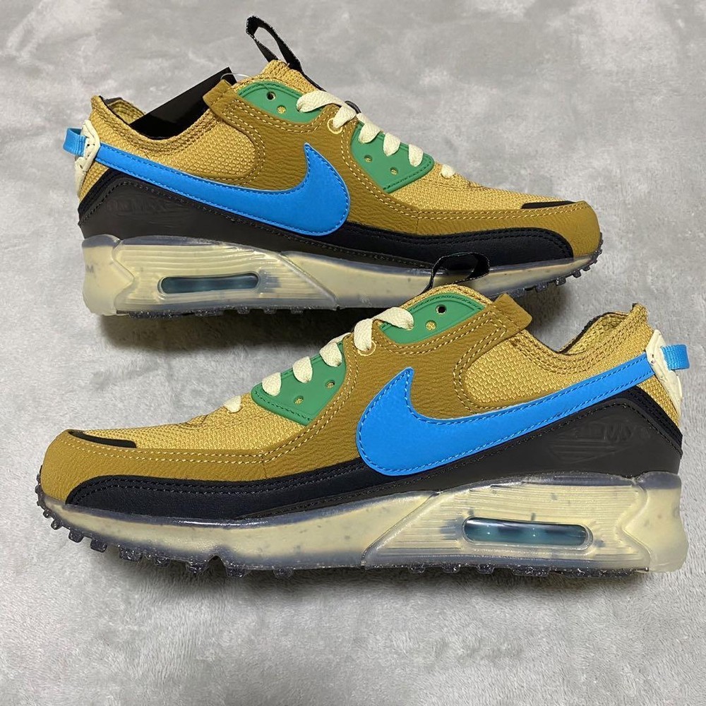 Nike Air Max Terrascape 90 Wheat Gold DQ3987-700 Sneaker US7H-11 No Box New