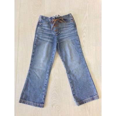 D&G Junior Mädchen Bootleg blau Denim Jeans Boho Größe Alter 2 oder 8 Jahre brandneu 