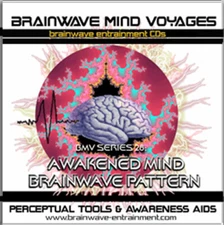 AWAKENED MIND BRAINWAVE PATTERN CD-NEW BRAIN WAVE TRAINING MEDITATION TECHNOLOGY