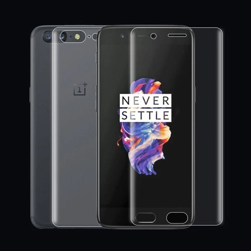 Front Back Full Cover Soft Film For Oneplus 7T Pro 6 5T 3T Screen Protector Lot - Image 4 of 4