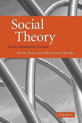 Social Theory Twenty Introductory Lectures Joas Knöbl Skinner Paperback