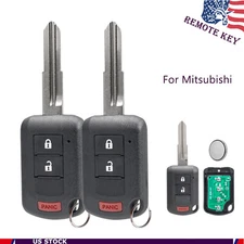 2 For 2015-2024 Mitsubishi Mirage G4 Keyless Entry Remote Key Fob ID46 OUCJ166N