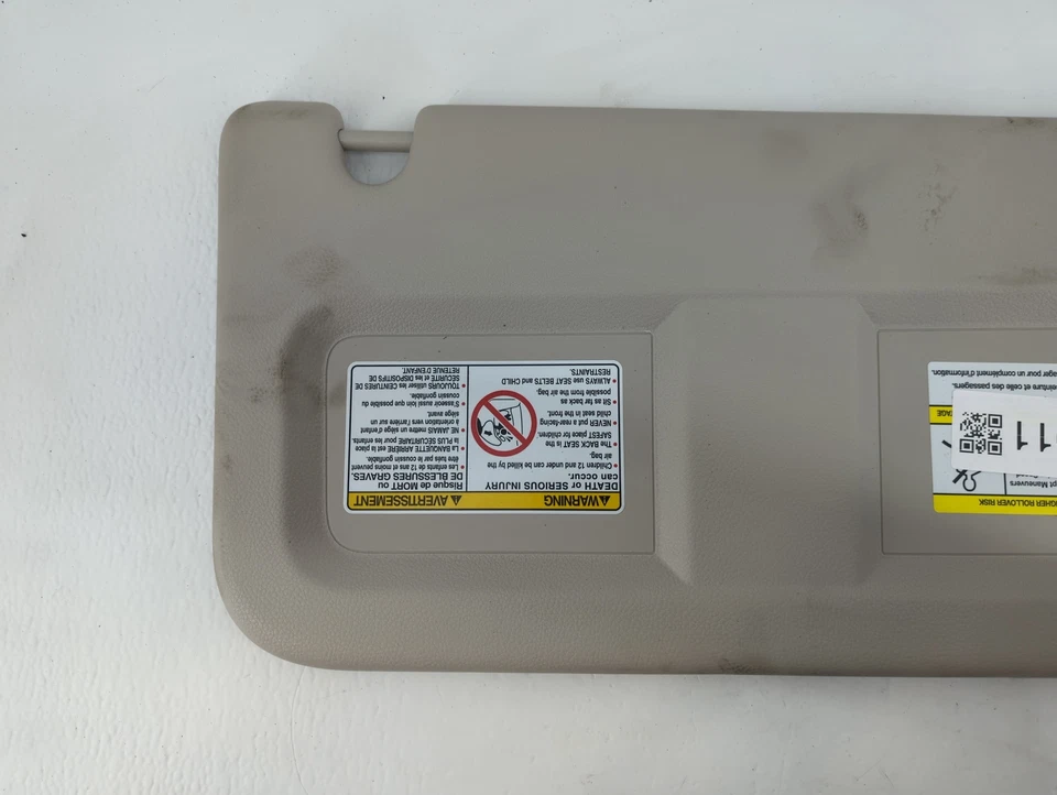 2012-2020 Nissan Nv3500 водитель солнцезащитный козырек зеркало левый солнцезащитный козырек светло-коричневый X7MEX - Изображение 3 из 4