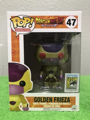 Funko Pop DBZ Golden Freezer (Ojos Rojos) SDCC 2015 Exclusivo