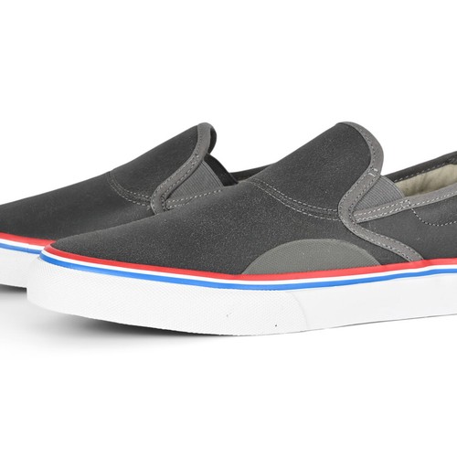 Scarpe da skate slip-on Emerica x Biltwell Wino G6 - antracite - Foto 2 di 7