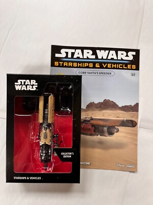 STAR WARS FANHOME DEAGOSTINI RAUMSCHIFFE FAHRZEUGE DIE-CAST 52 COBB VANTH'S SPEEDER
