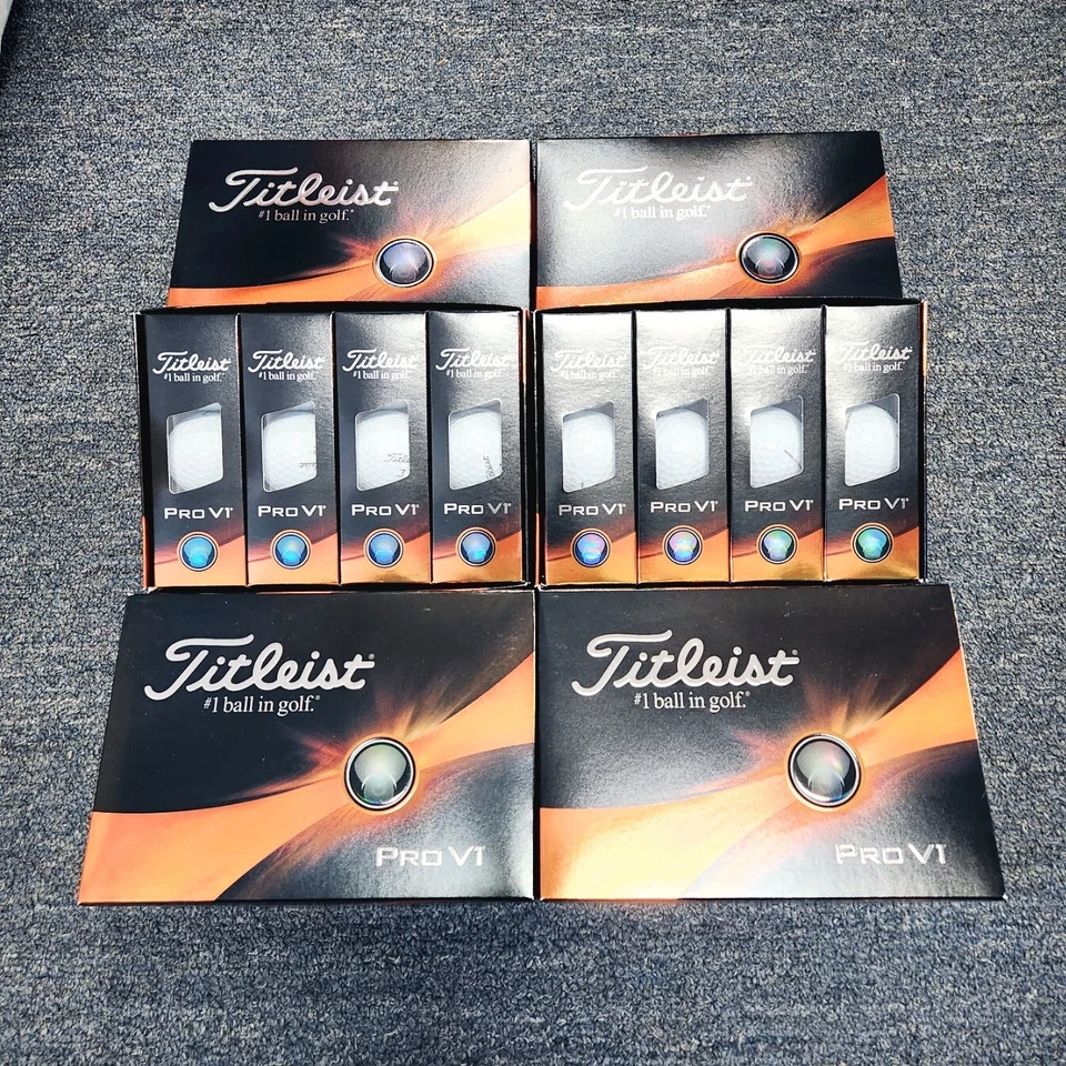 Nuevo Titleist Pro V1x V1 tablero izquierdo AVX Tour bolas blandas 2024 6 dz prioridad gratuita Foto 3 de 4