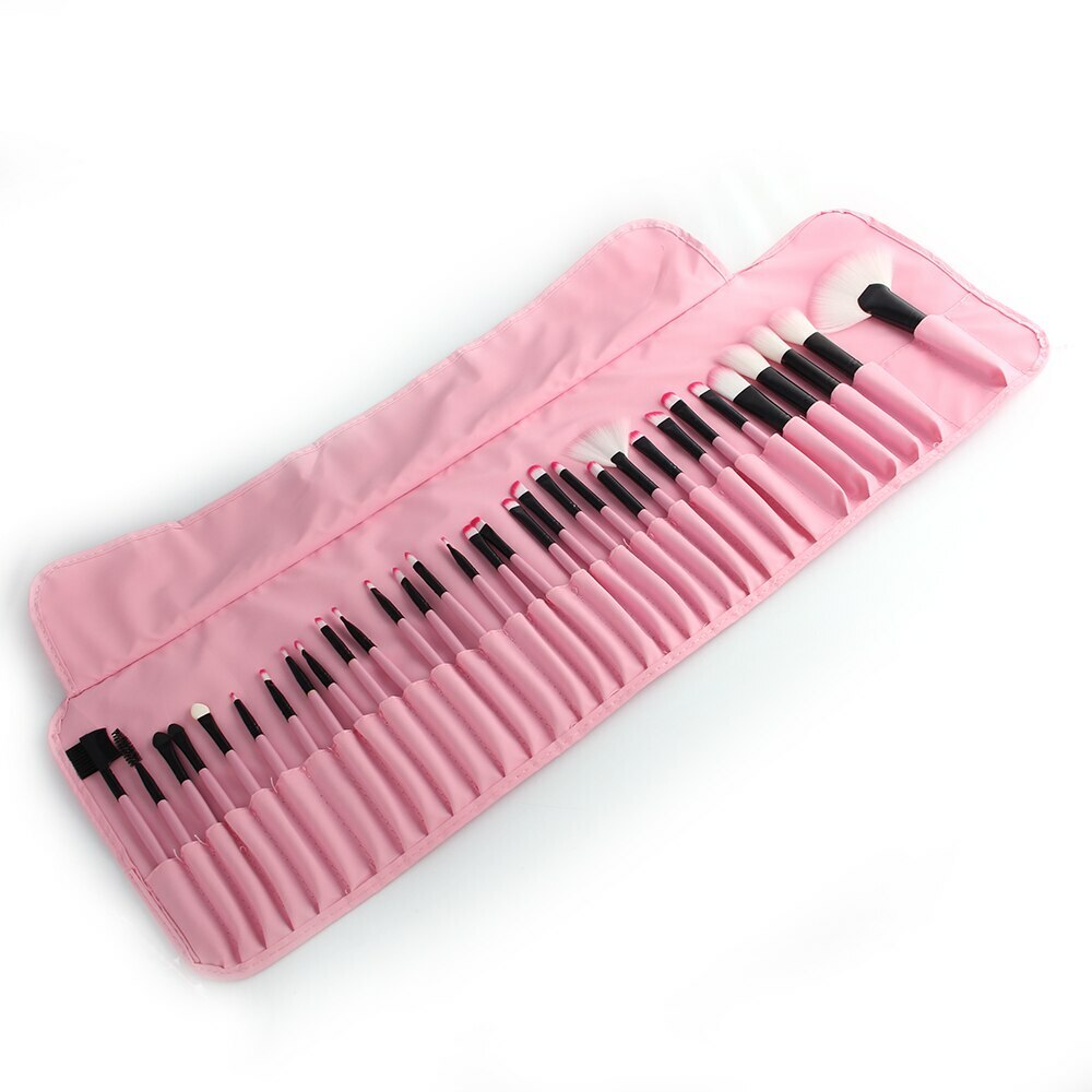 SET 32 BROCHAS Y PINCELES PARA MAQUILLAJE - DE USO PROFESIONAL