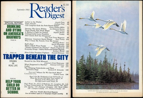 Vintage Reader's Digest 3 issues (1985) Susan Rosenberg Hijack - Picture 3 of 6