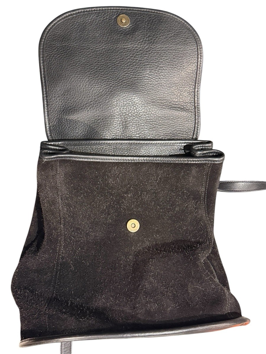 バッグ Rare Vintage Coach Convertible Backpack Coach Vintage Rare buckled black leather convertible