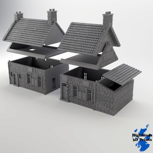 Mesa para juegos LaBelle Alliance 10 mm 1:144 construcción napoleónica impresión 3D - Imagen 3 de 4
