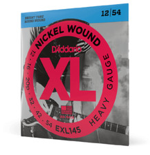 D'Addario EXL145 Nickel Wound Heavy 12-54 Electric Guitar Strings