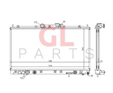 Radiateur Mitsubishi GALANT
