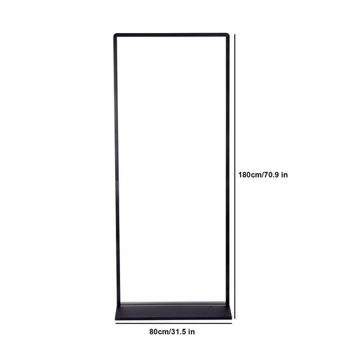 70in Duals Sided Poster Board Display Stand Floor Pedestal Frame Sign Frame NEW - Picture 2 of 10