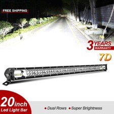 20inch 1000w Led Light Bar Dual Row Spot Flood Combo Work Ute Truck Suv Atv 22