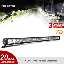 20inch 1000W Led Light Bar Dual Row Spot Flood Combo Work UTE Truck SUV ATV 22''