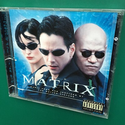 MATRIX Film Soundtrack Techno Rock CD Prodigy Keanu Reeves Laurence Fishburne 99
