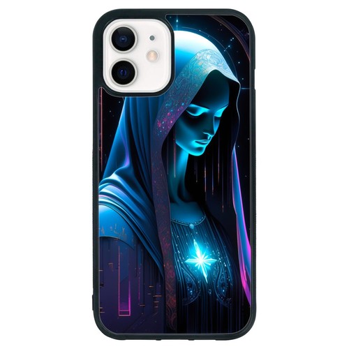 For iPhone SE XS XR Max 5 6 7 8 Plus Virgin Mary Blessed Mother Anti fingerprint - Picture 21 of 25