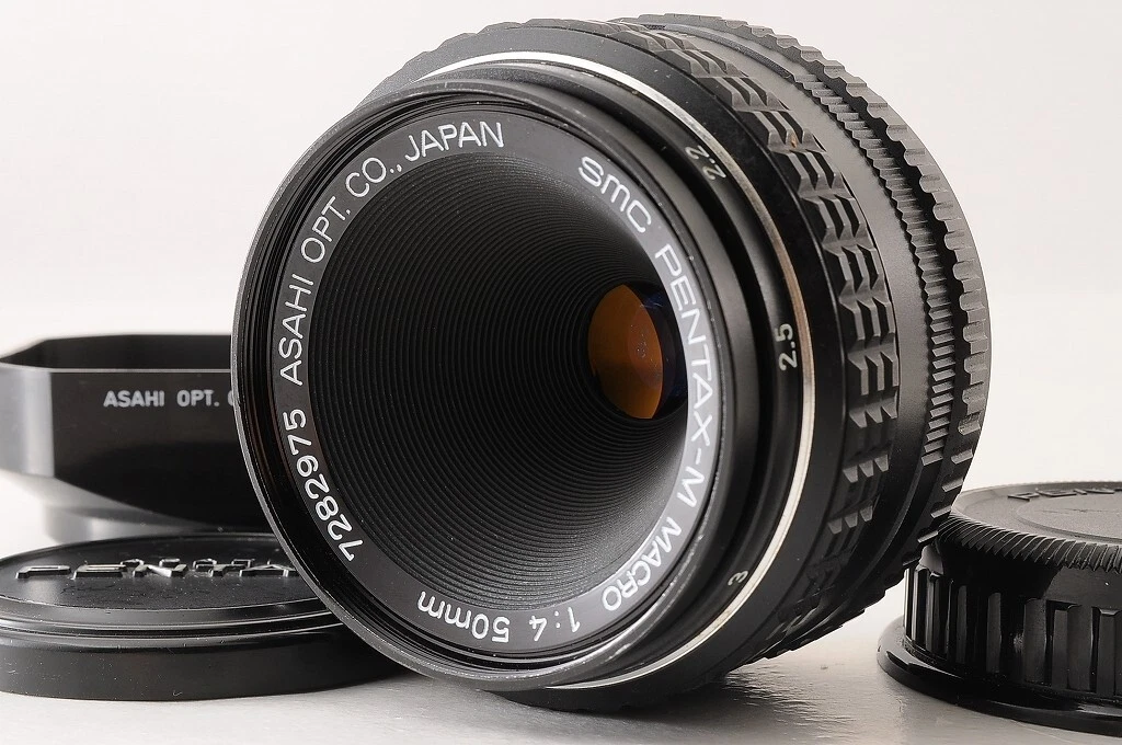 【MINT】ASAHI SMC PENTAX M MACRO 50mm F/4 MF Camera Lens Hood For K Mount JAPAN