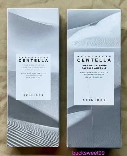 SKIN1004 Madagascar Centella Tone Brightening Capsule Ampoule & Tone-Up Sunscree