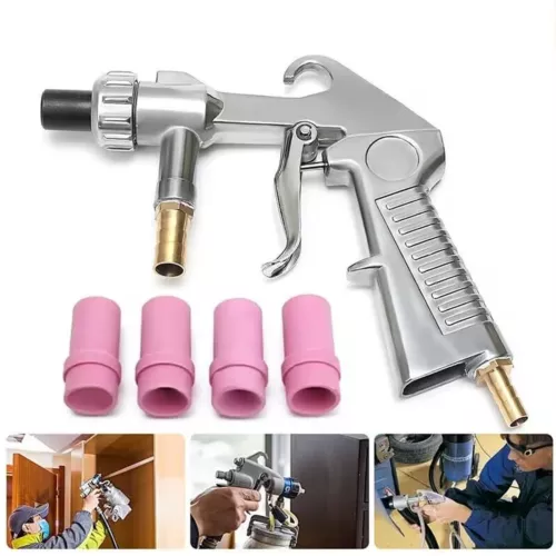 Sandblasting Sandblaster Gun Kit for Sandblast Blast Cabinet with Ceramic Nozzle - Bild 2 von 7
